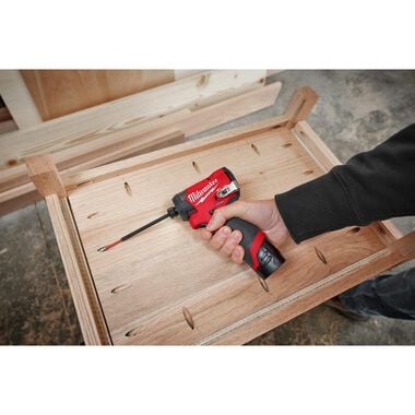 Milwaukee M12 FUEL 1/4inch Hex Impact Driver Reconditioned (Bare Tool), large image number 9