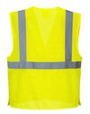 Portwest Yellow Economy Mesh Break-Away Vest - XXXL, small image number 2