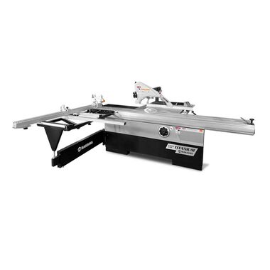 Maksiwa International Sliding Panel Saw 220V 1 Phase 5HP Titanium