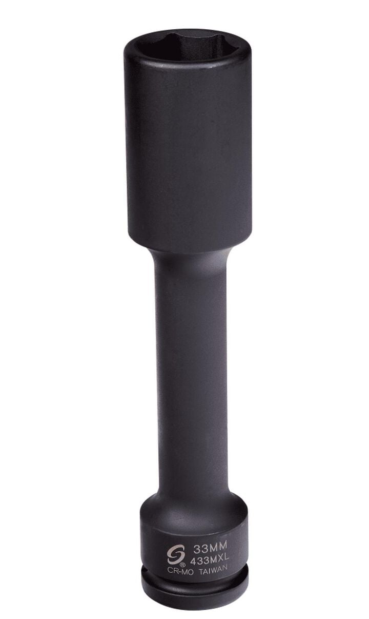 Sunex 3/4 Inch Dr 33mm Extra Long Impact Socket