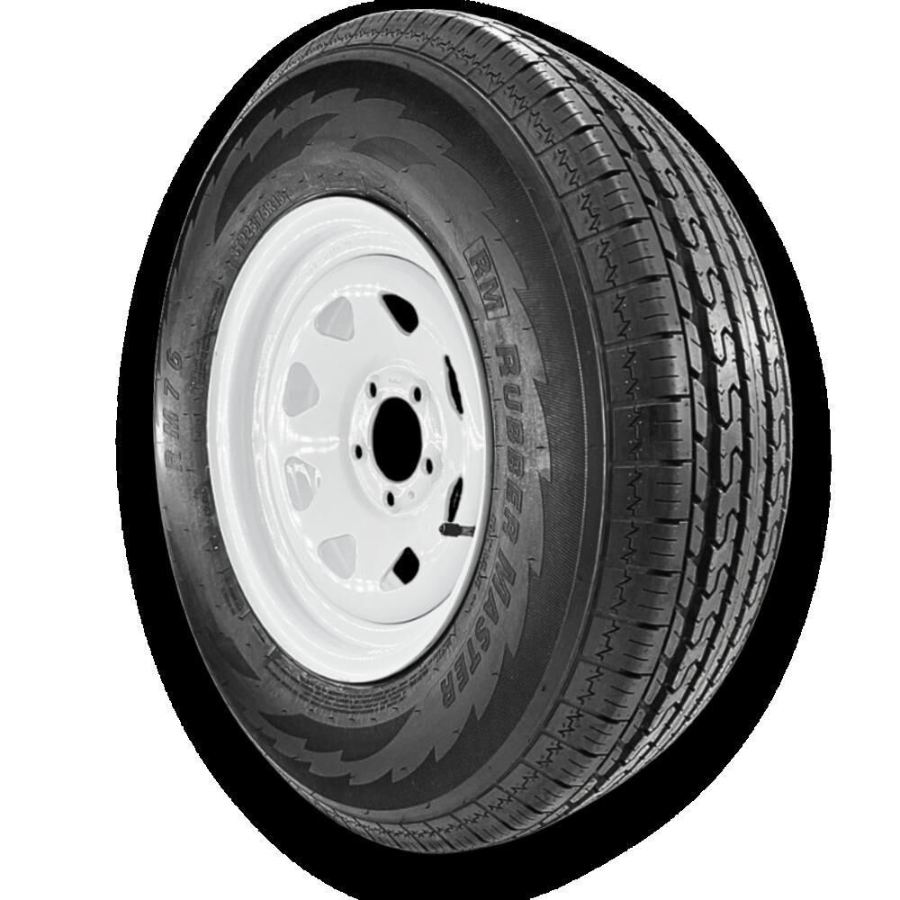 Rubbermaster Tire ST225/75R15 8P TL & MTD 15 x 6 5 on 4.5 SPOKE, large image number 2