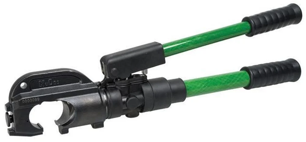Greenlee 12-Ton Hydraulic Crimping Tool, 1.4 Inch (32 mm) Opening, large image number 1