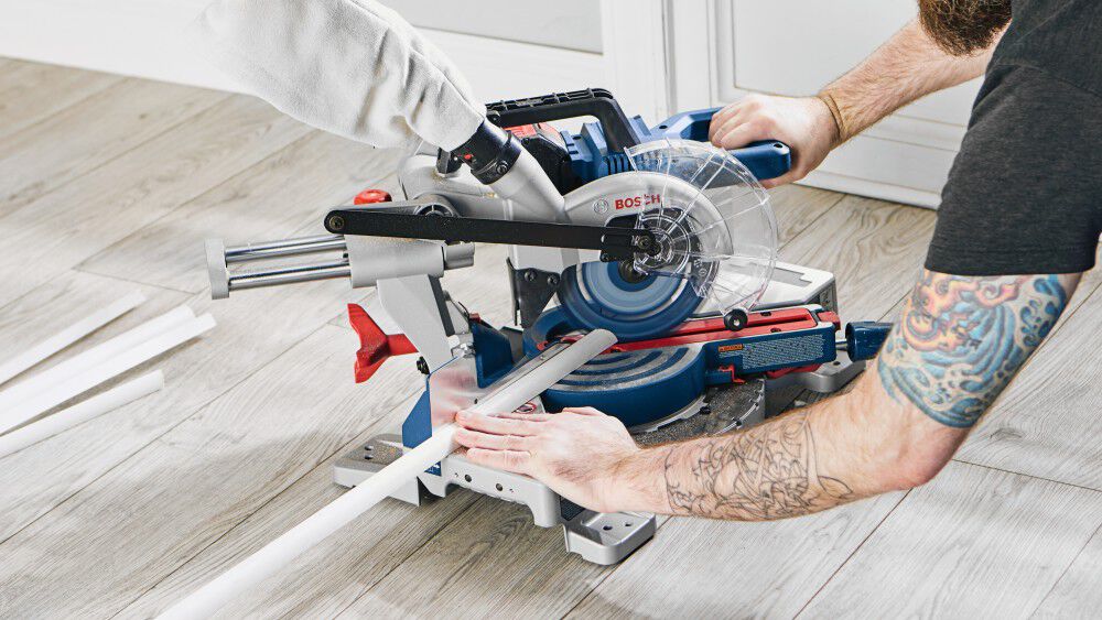 Bosch 18V 7-1/4 Inch Slide Miter Saw Kit - Reconditioned, large image number 11