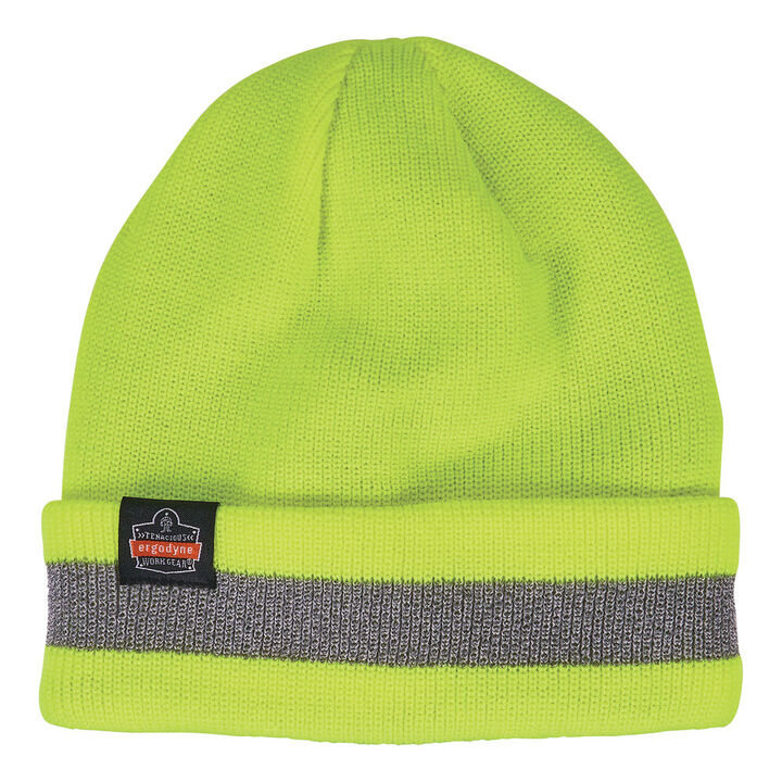 Ergodyne 6803ZI Reflective Beanie with UBCI Lime, large image number 8