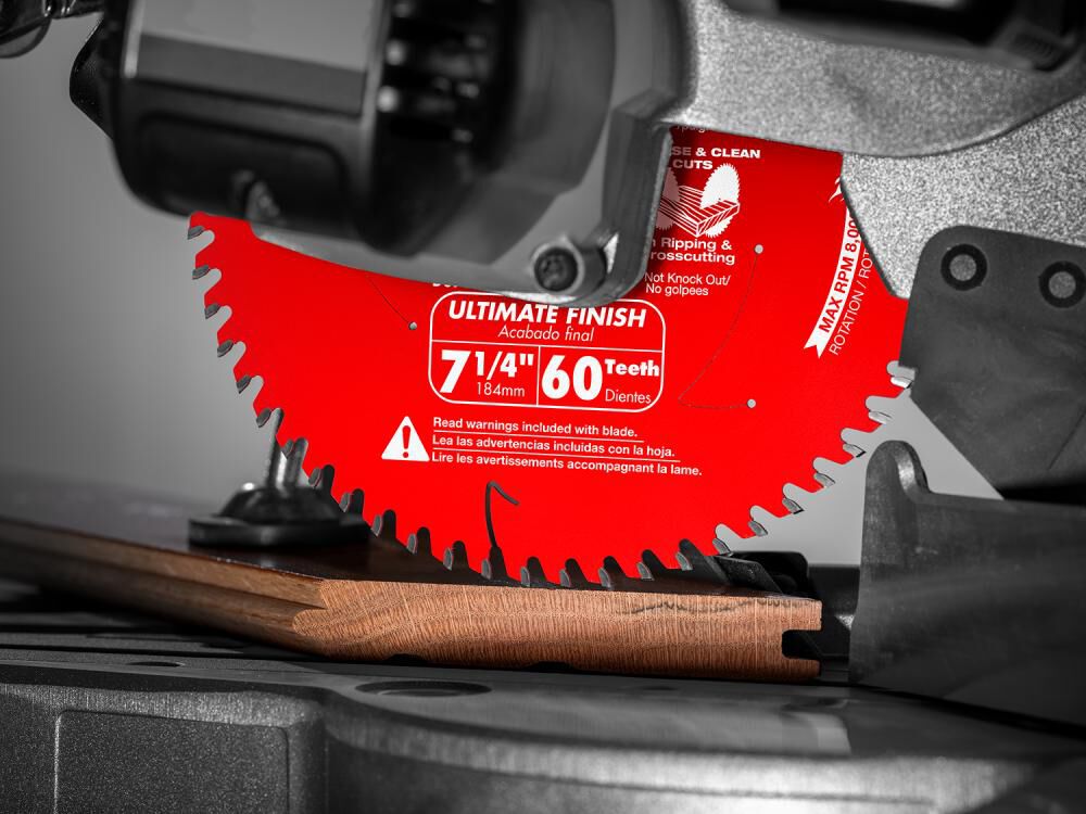 Diablo Tools 7-1/4 inch x 60 Tooth Hi-ATB Wood Demon Ultimate Finish Circuar Saw Blade with 5/8 inch Diamond Arbor, large image number 3