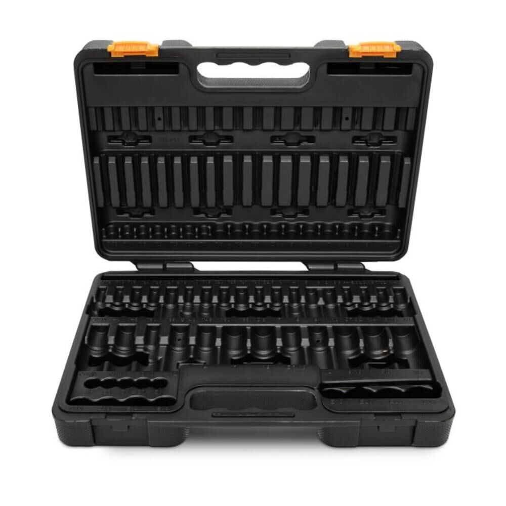 GEARWRENCH Master SAE/Metric and TORX Bit Socket Set 84 pc 1/4 3/8 & 1/2 In. Drive, large image number 2