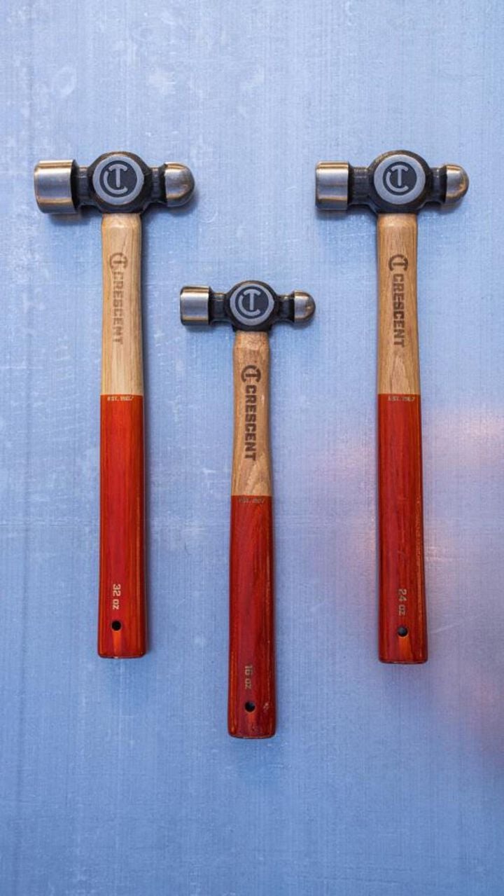 Crescent 32oz Wood Ball Pein Hammer, large image number 7
