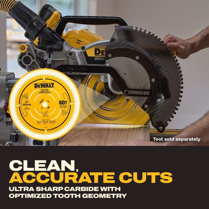 DEWALT Circular Saw Blade 12in 80T, large image number 2
