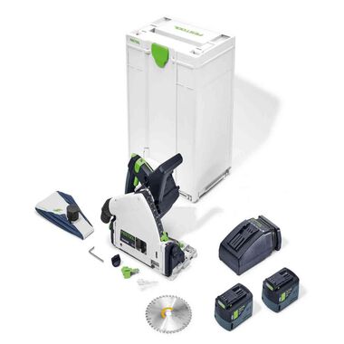 Festool 18V Battery Powered Plunge Cut Cordless Track Saw Kit