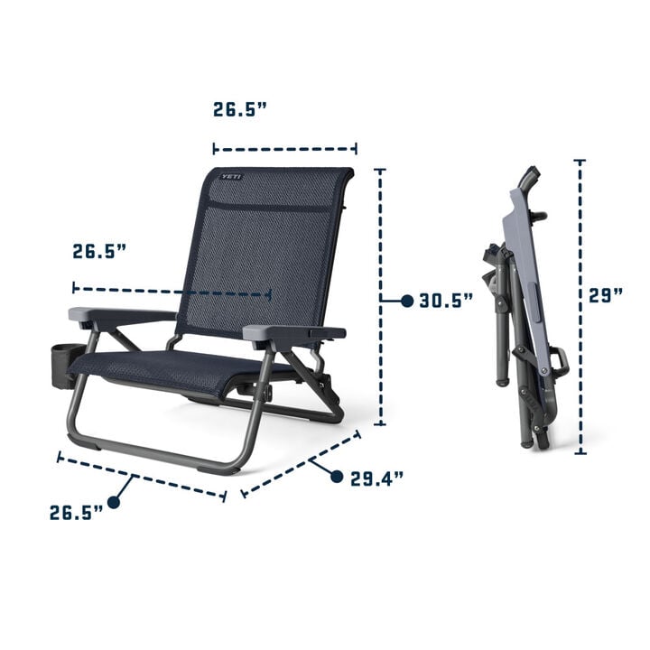 YETI Weather-Resistant Hondo Beach Chair, large image number 9
