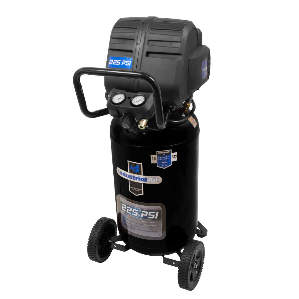 Industrial Air Compressor 1.7 HP 15 Gallon 225 PSI, large image number 2