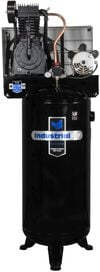 Industrial Air Compressor 5 HP Single Phase 230V 60 Gallon Two Stage, small image number 1