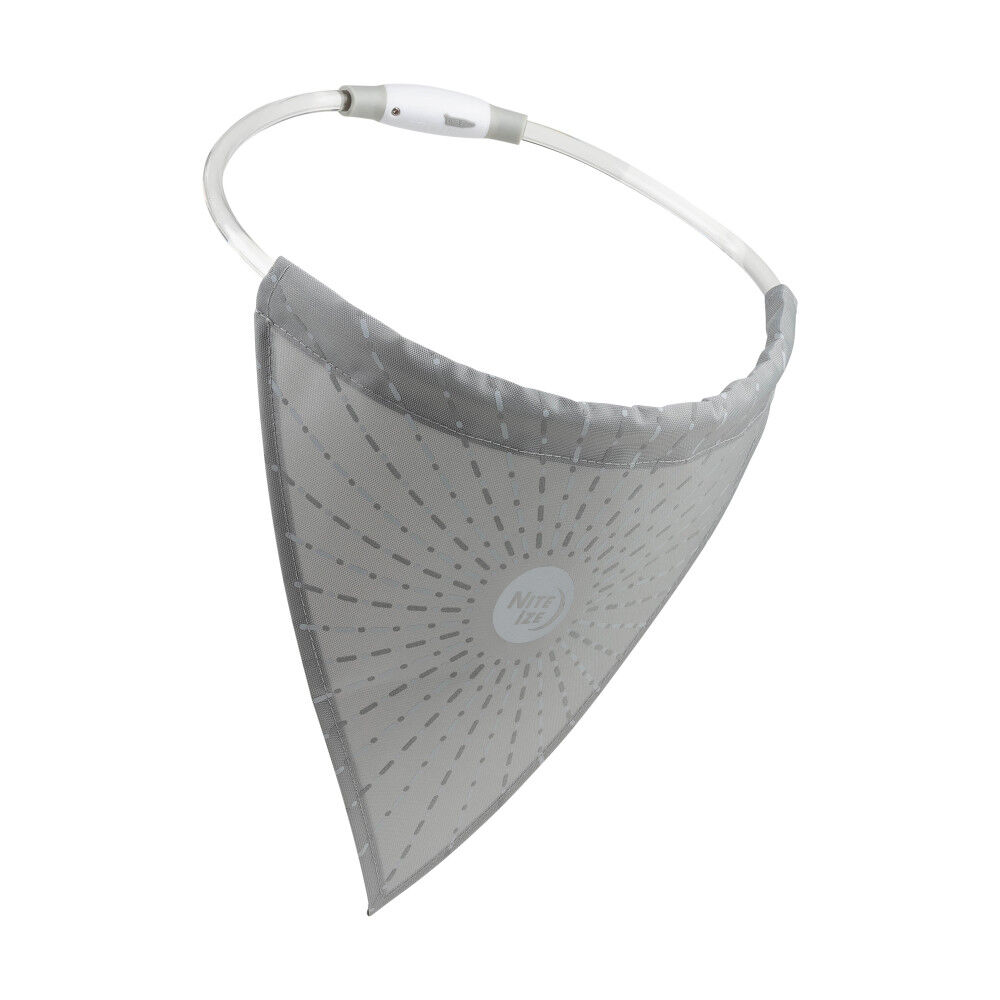 Nite Ize NiteHowl Bandana LED Safety Necklace Disc-O Select Grey, large image number 7