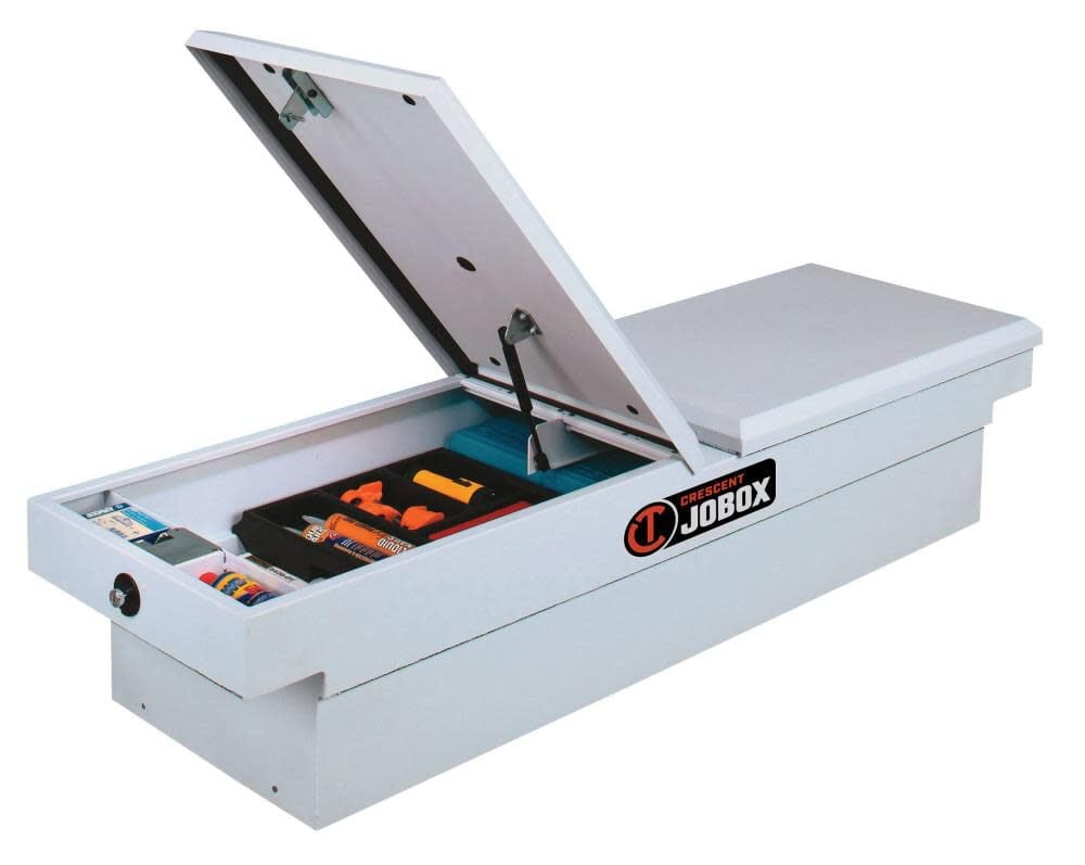 Crescent JOBOX White Steel Gull Wing Fullsize Deep Crossover Truck Box – PSC1461000