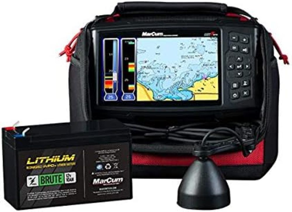MarCum MX7 Digital Sonar System 7 in LCD Dual Beam with GPS MX7GPS