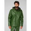 Helly Hansen PU Gale Waterproof Rain Jacket Army Green XL, small