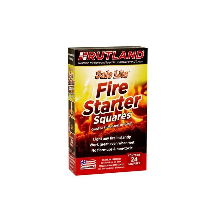 Rutland Safe Lite Fire Starter Square 24pc, large image number 2
