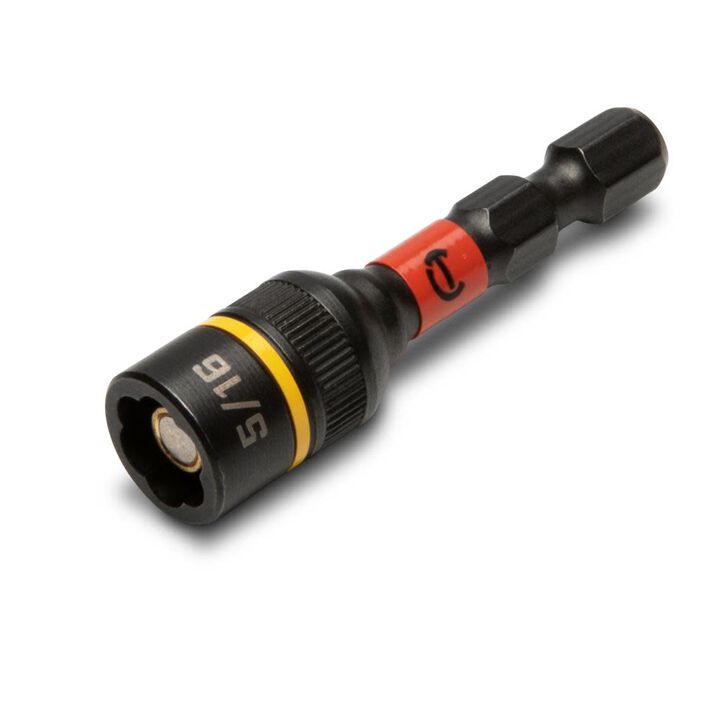 Crescent 3/8in x 1-7/8in Bolt Biter Impact Nut Driver and Extractor, large image number 3