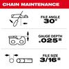 Milwaukee 20 Inch .325 Inch Pitch, .050 Inch Gauge Saw Chain, small image number 4