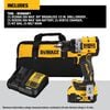 DEWALT 20V XR Compact Drill Driver Kit & Elite Series 100pc Drill Driver Set, small image number 4