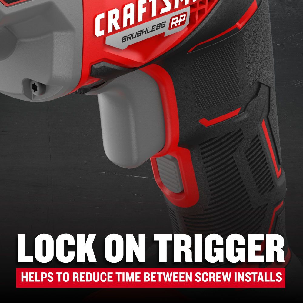CRAFTSMAN V20 BRUSHLESS RP Cordless Drywall Screwgun (Bare Tool), large image number 3