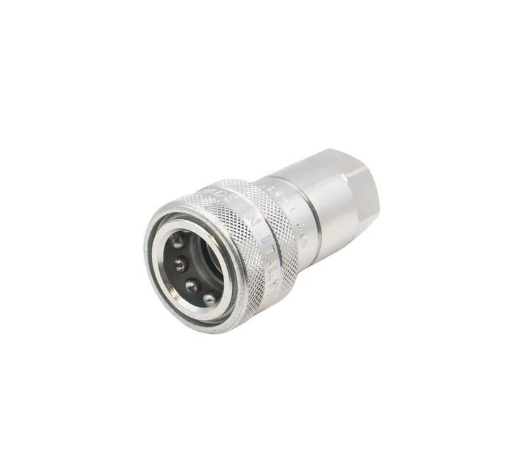 Kubota Parts 3/8 Inch NPT Replacement Female Hydraulic Quick Coupler, large image number 1