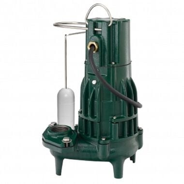 Zoeller Company Waste-Mate Series Submersible Automatic Explosion Proof 1/2HP 115V High Head Sewage Pump