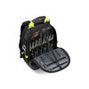 Veto Pro Pac 35 Lbs Small Zippered Tool Backpack, Black/Hi-Viz Yellow, small image number 3