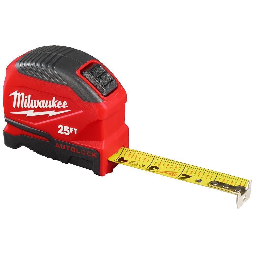 Milwaukee 25 Ft. Auto-Lock Tape Measure, large image number 1