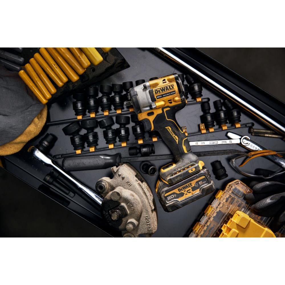 DEWALT ATOMIC 20V MAX Impact Wrench 3/8in Hog Ring Anvil (Bare Tool), large image number 9