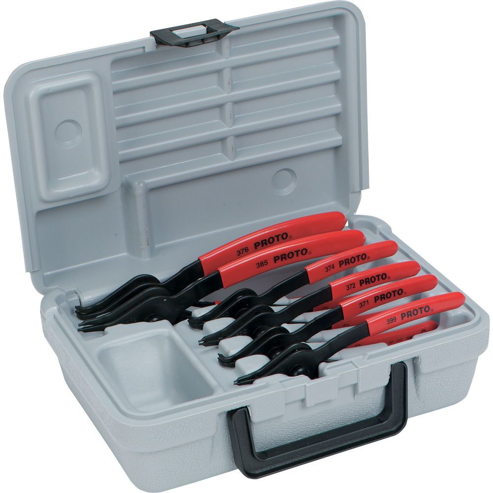 Proto Pliers Set 6 Piece Convertible Retaining Ring, large image number 1