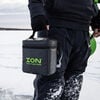 Ion Battery Bag, Storage, Lithium-Ion Batteries, Two Pockets, Waterproof, Black, small
