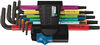 Wera Tools Metric BlackLaser 967/9 TX Multicolor HF 1 L-Key Set, small image number 1