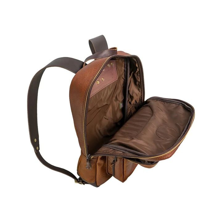 Duluth Pack Brown Bison Leather Standard Backpack, large image number 2