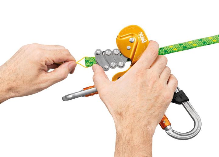 Petzl Low Stretch Kernmantel Rope, One Splice, Tree Care, 35m Green, large image number 2