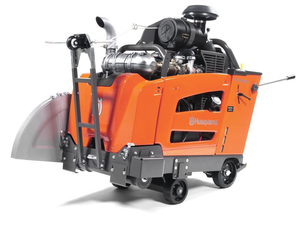 Husqvarna Construction FS 7000 D 74 HP 36 Inch Electric Floor Saw with Center Line Body Only, large image number 2