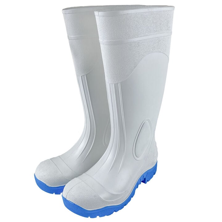 Kraft Tool Co 16 Inch White Over-The-Sock Construction Boots Size 10