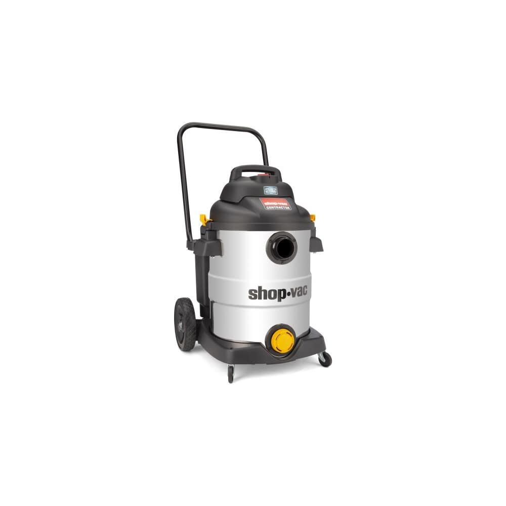 Shop Vac 12 Gallon Wet/Dry Vacuum 6.5 Peak HP Contractor Series Stainless Steel with SVX2 Motor Technology, large image number 2