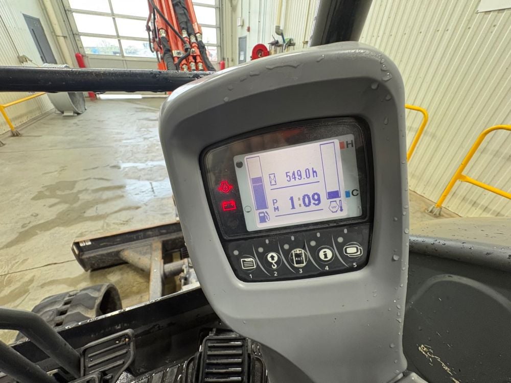Kubota KX033-4 24.8HP Compact Tracked Excavator Used 2018, large image number 14
