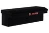 Weather Guard 41in Low Profile Lo-Side Truck Tool Box Aluminum Gloss Black, small image number 1