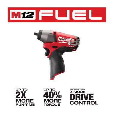 Milwaukee M12 FUEL 3/8 In. Impact Wrench (Bare Tool), large image number 1