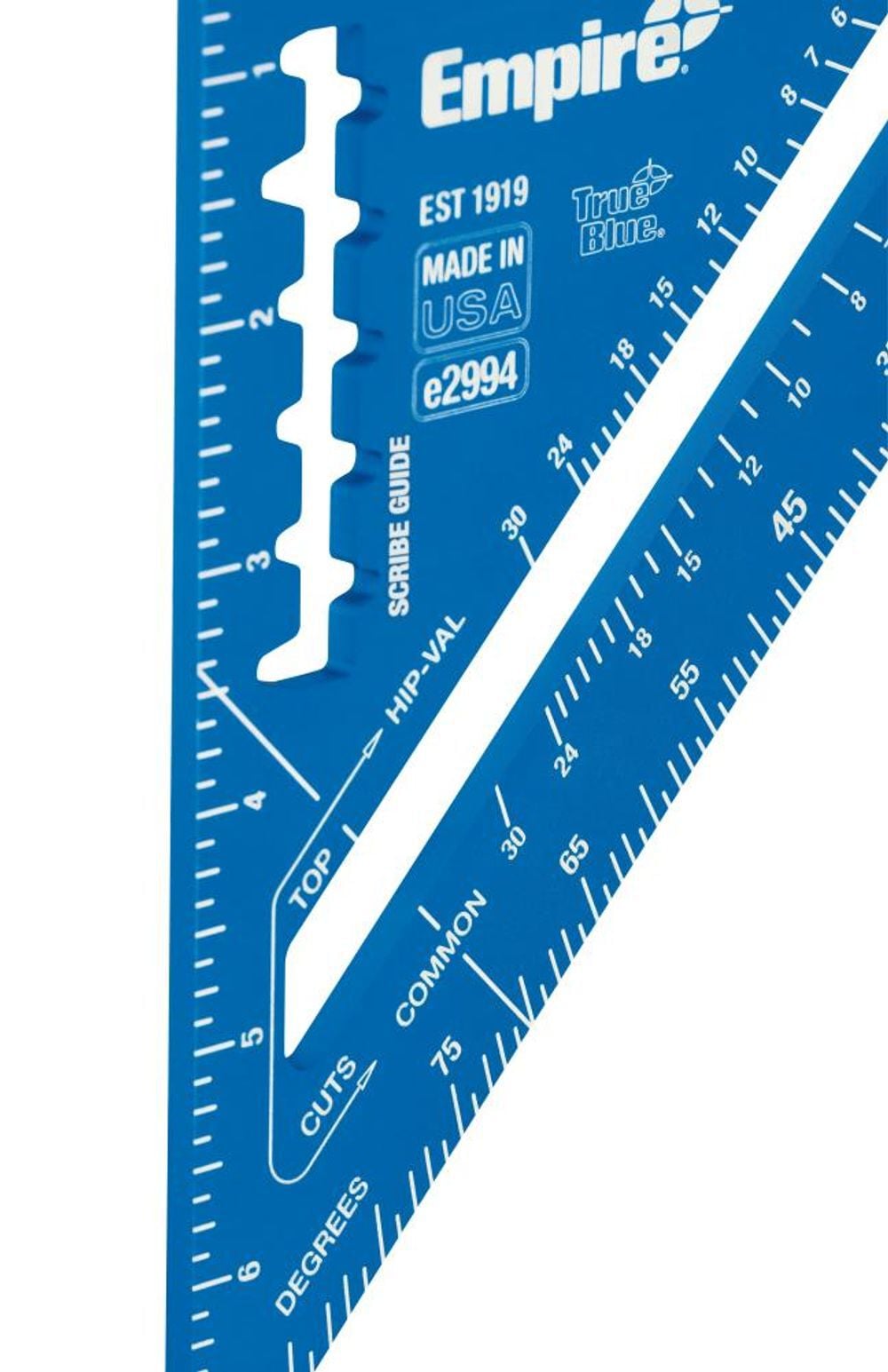 Empire Level 7 in. True Blue Laser Etched Rafter Square, large image number 3