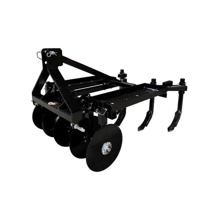 GreyWolf Attachments 43 Inch Till-N-Claw 3-Point Chisel Plow & Cultivator