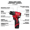 Milwaukee M12 Subcompact Brushless 3/8 Inch Drill/Driver Kit, small image number 4