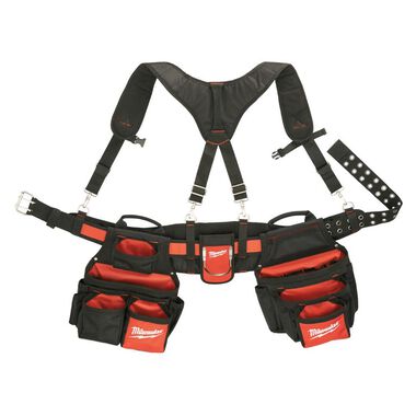 Milwaukee Contractor Work Belt with Suspension Rig, large image number 0