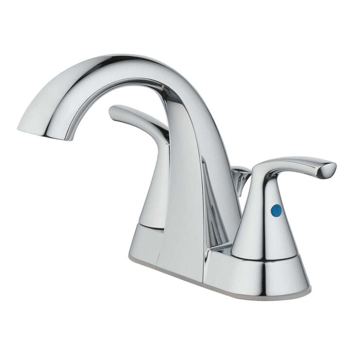 Oakbrook Bathroom Sink Faucet Two Handle Chrome, large image number 1