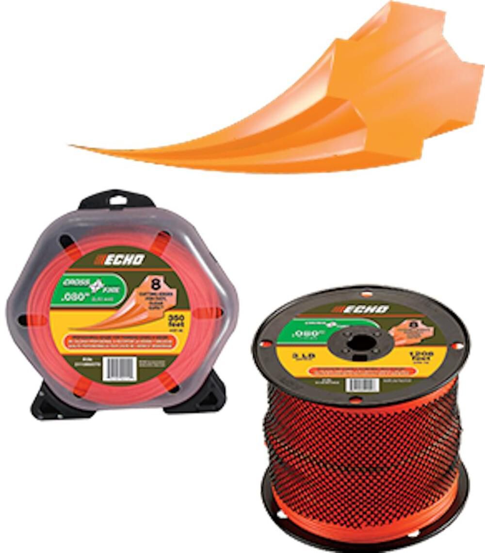 Echo Cross Fire Trimmer Line: 1/2 lb Donut – 306095053