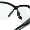 Jackson Safety Lightweight Ultra-Strong SG Safety Glasses with Soft Touch Temples and Flexible Nose Piece Anti-Fog Coating Clear Lens Black Frame 1 Pair, small image number 2