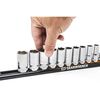 GEARWRENCH Magnetic Socket Rail 1/2 In. Drive Includes 14 Clips, small