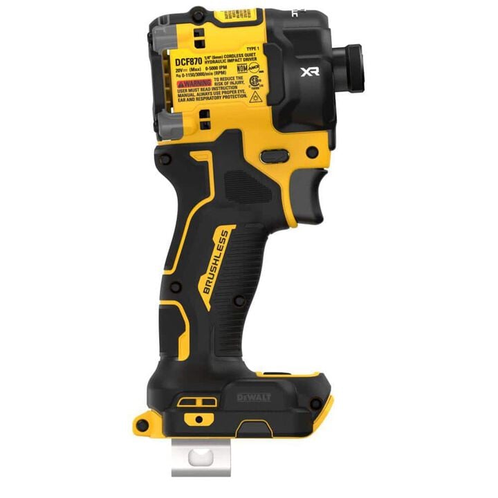 DEWALT 20V MAX 1/4 Inch Cordless Impact Driver & 12Ah Battery Bundle, large image number 3